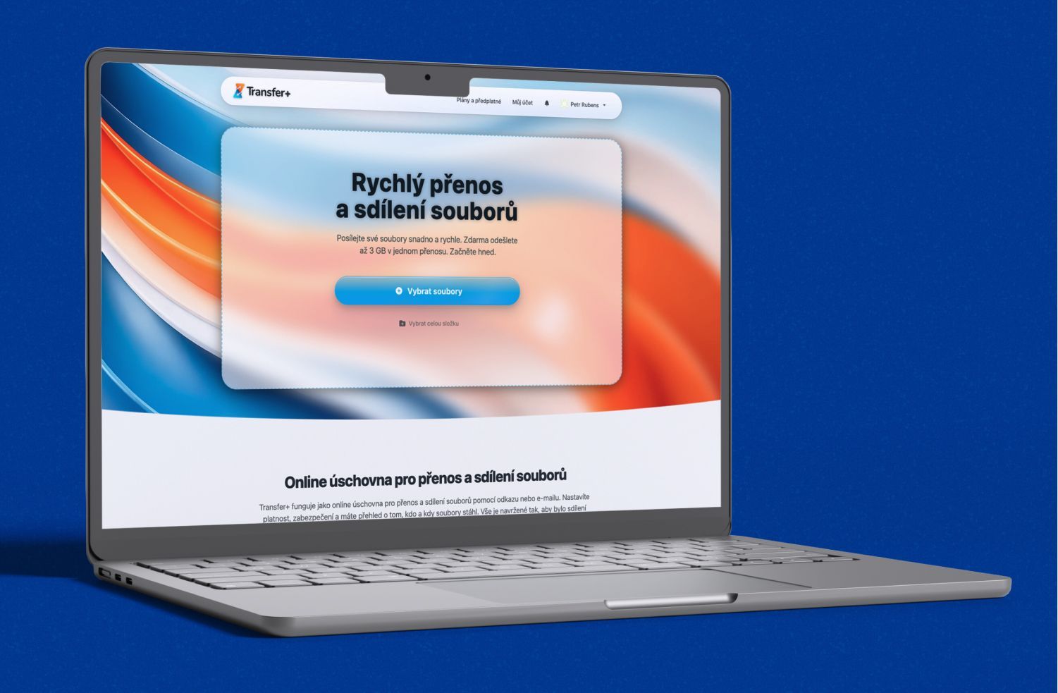 Transfer+ is a modern tool for fast and secure large file sharing. Send videos, graphics, and projects without limits – simple, reliable, and clear.